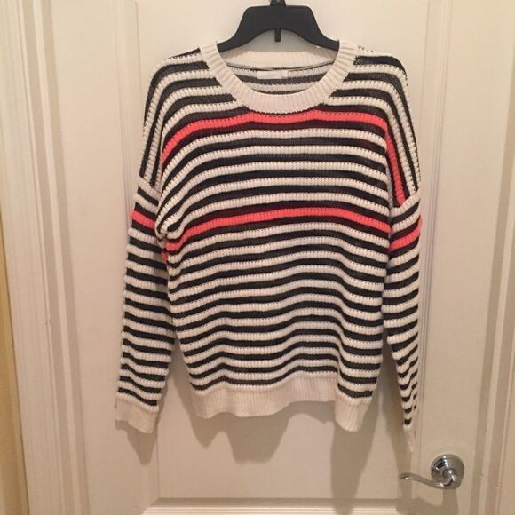 Lush Sweaters - Lush Striped Sweater  
